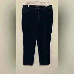 Gloria Vanderbilt Amanda Jeans Size 14 Medium Wash Straight Leg